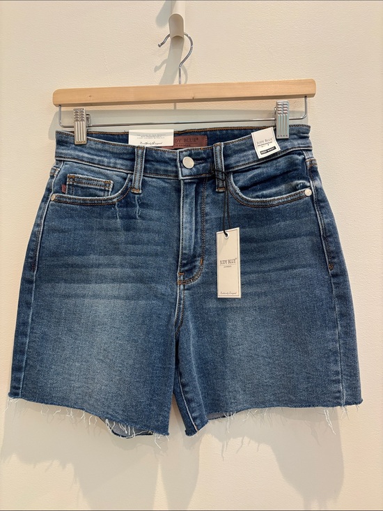 Judy Blue Pants - Judy Blue Cutoff Denim Shorts High Waist NWT Size Small